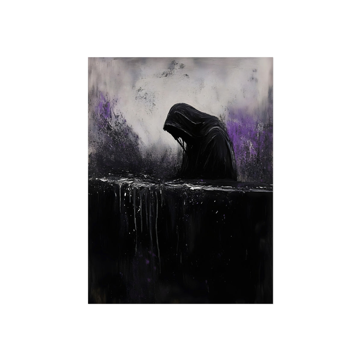 Among the Violet Marsh, art print, view 4