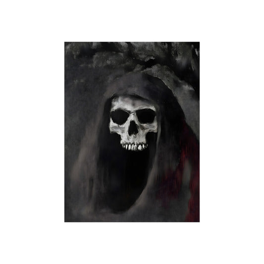 Ashen Messenger, art print, view 2