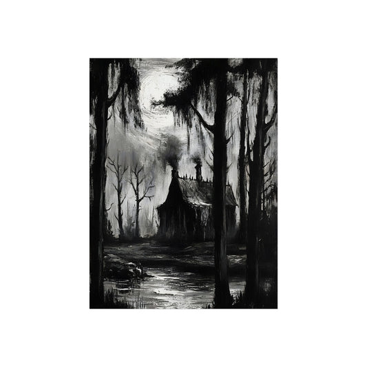 Blackwater Cabin, fine art paper print, view 2