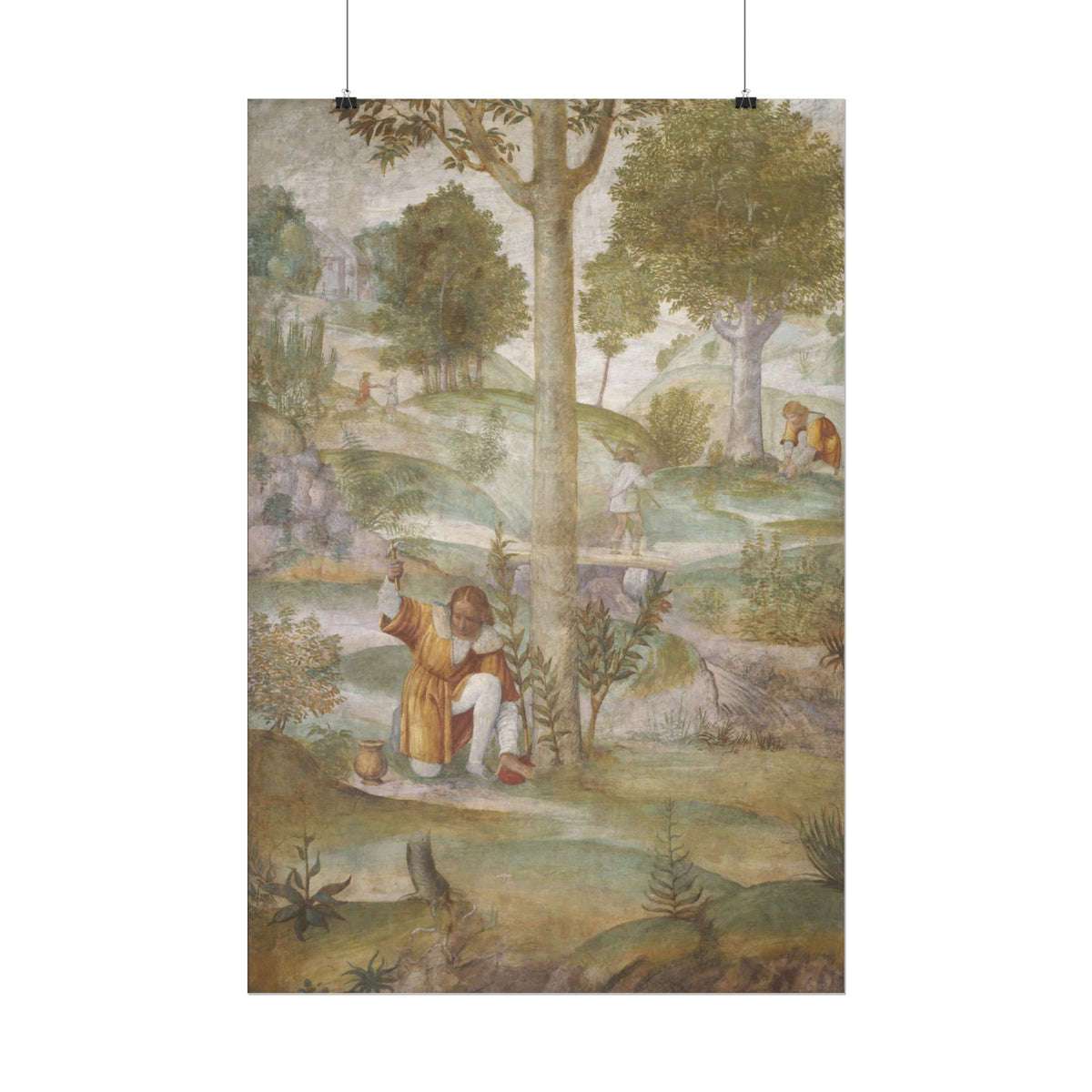 Pastoral Renaissance wall art poster by Bernardino Luini