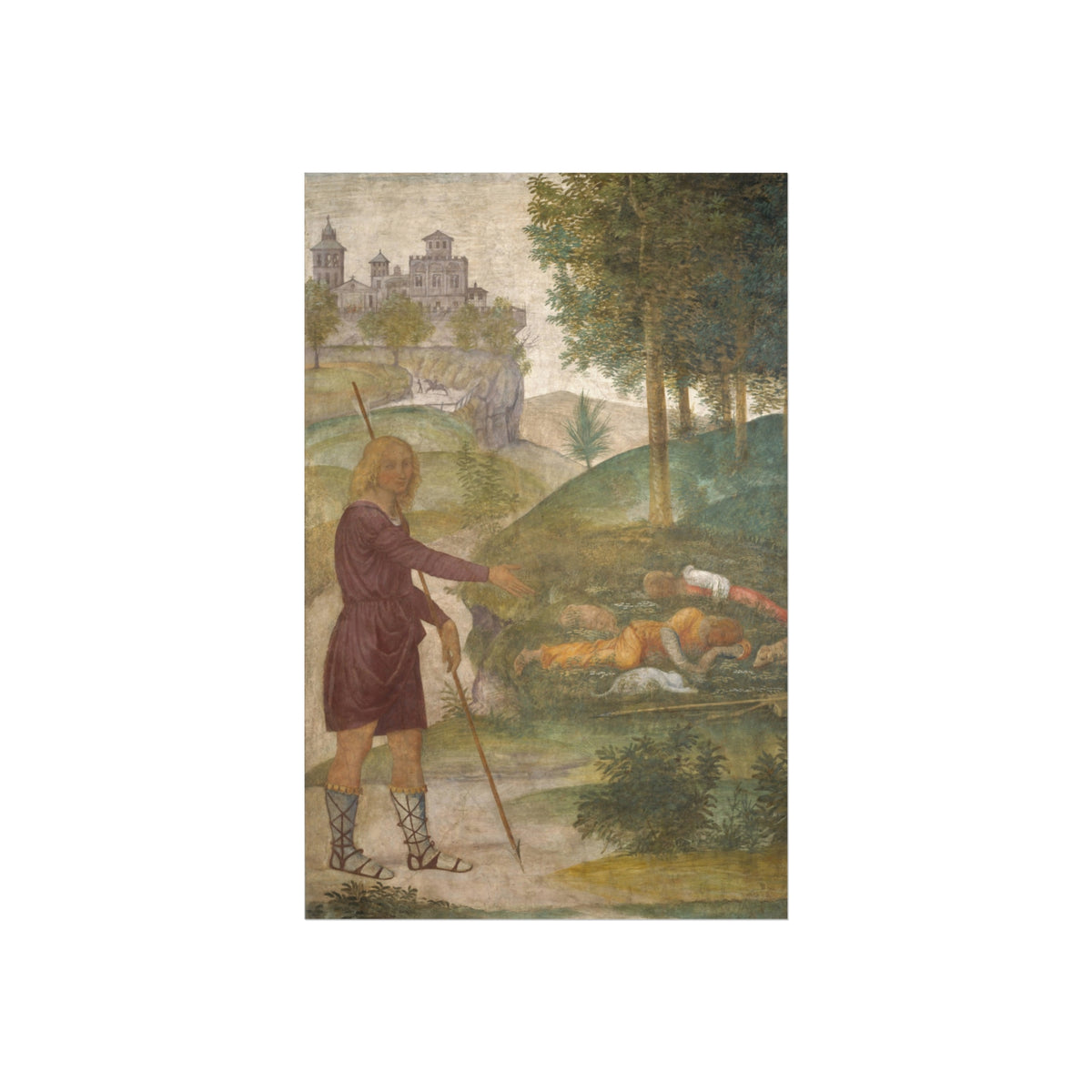 Cephalus and the Nymphs by Bernardino Luini — fine art reproduction product image