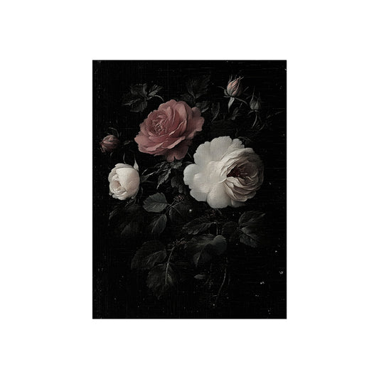 Dusty Rose Nocturne, art print, view 2