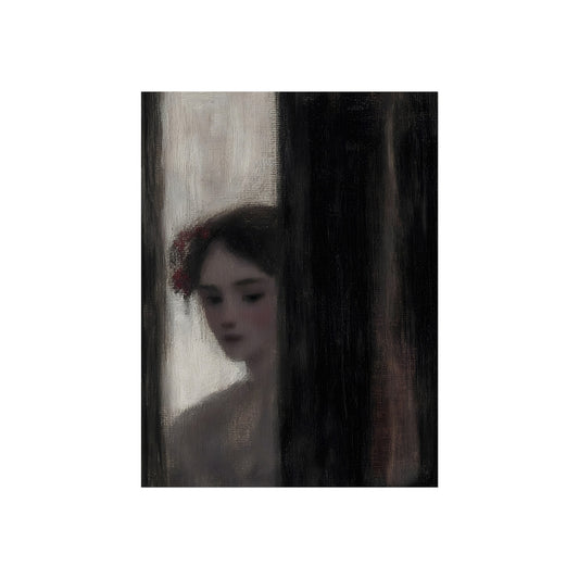 Portrait Behind the Panels, art print, view 2