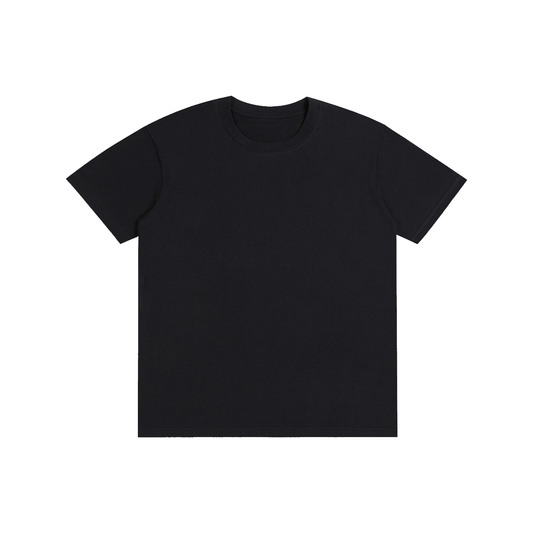 Pure Cotton Unisex T-Shirt in classic black