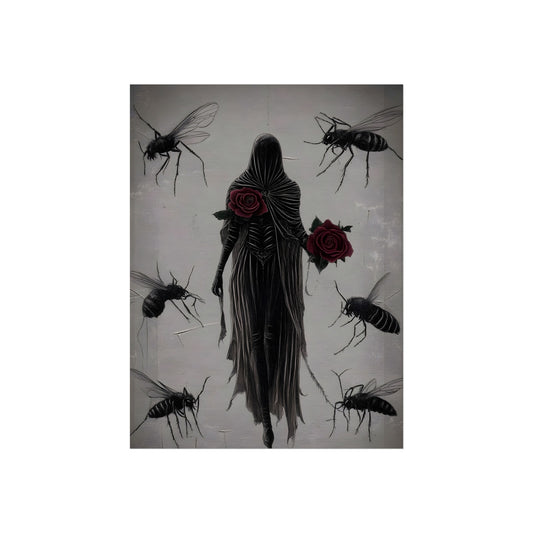 Roses for the Hooded Dead, art print, view 2