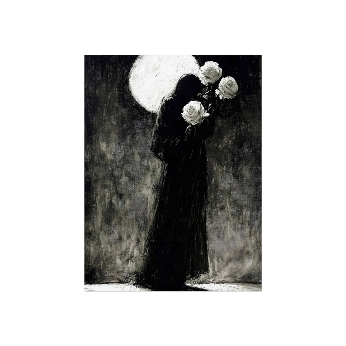 Roses for the Moon, art print, view 4
