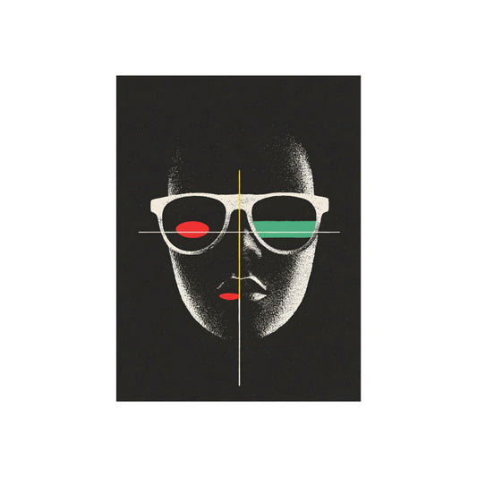 Signal Face, art print, view 2