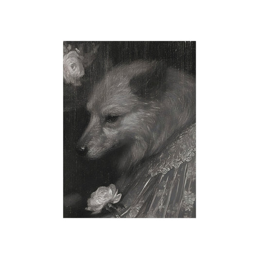 The Fox in Lace, art print, view 2