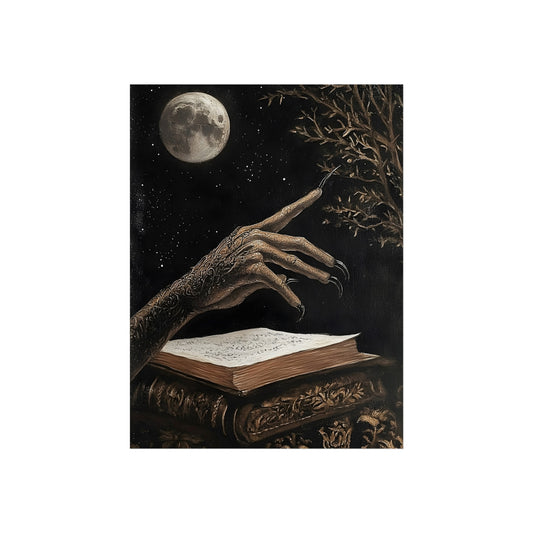 The Hand Upon the Book, art print, view 2
