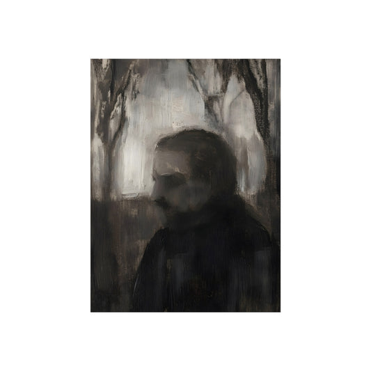 The Mourning Gentleman, fine art paper print, view 2