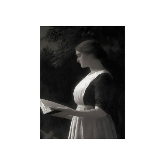 The Young Reader, art print, view 2