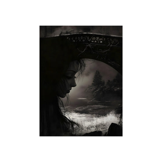 Under the Old Bridge, art print, view 2