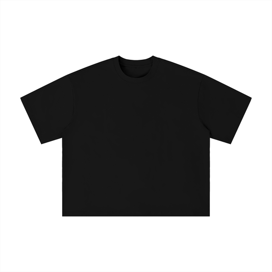 Unisex Boxy Oversized T-Shirt in black