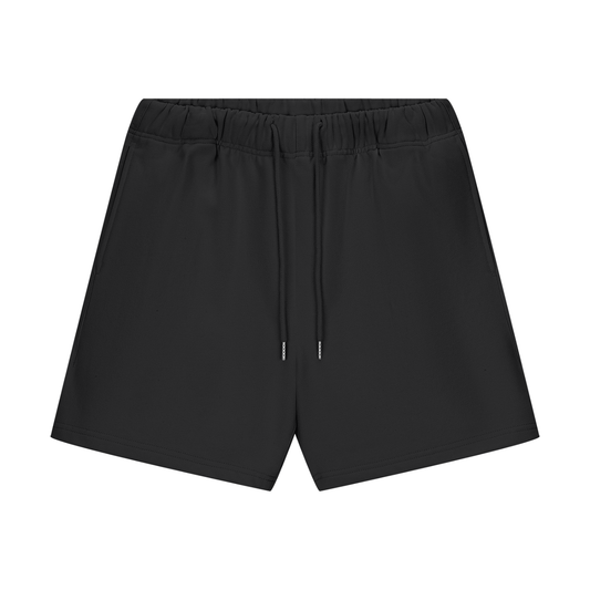 Unisex Heavyweight Fleece Loose Fit Shorts in black beauty