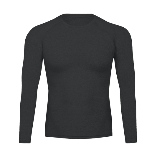 Unisex Performance Long Sleeve T-Shirt in black