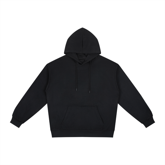 Unisex Relaxed Fit Hoodie in black
