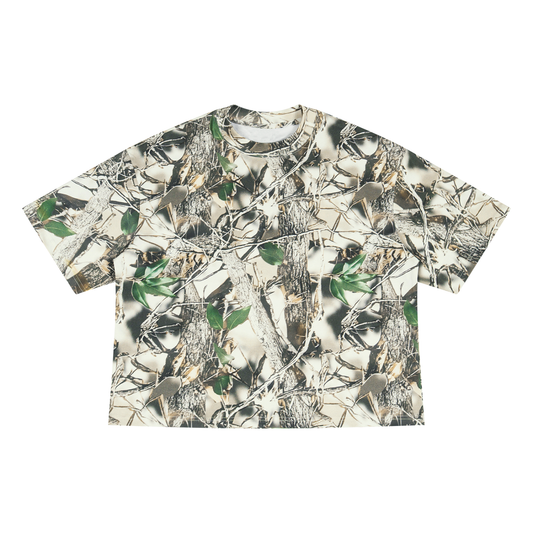 Unisex Tree Camo Boxy T-Shirt in tree camo