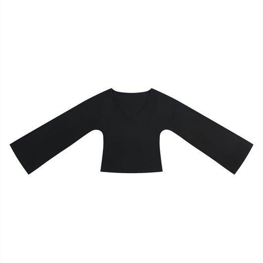 Women's Bell Sleeve T-Shirt in black