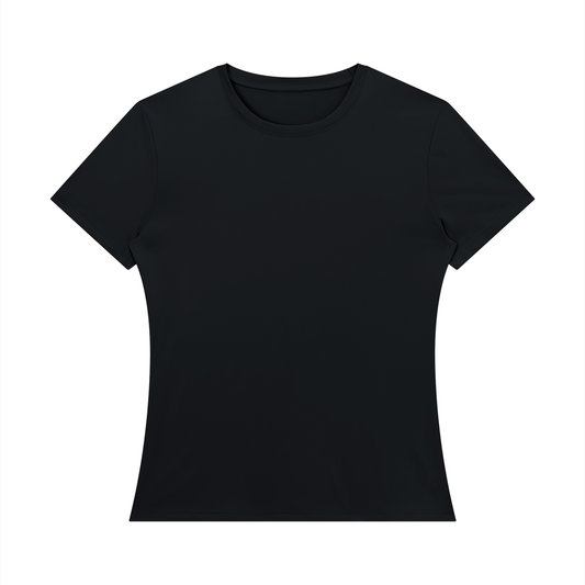 Women's Bodycon T-Shirt in black