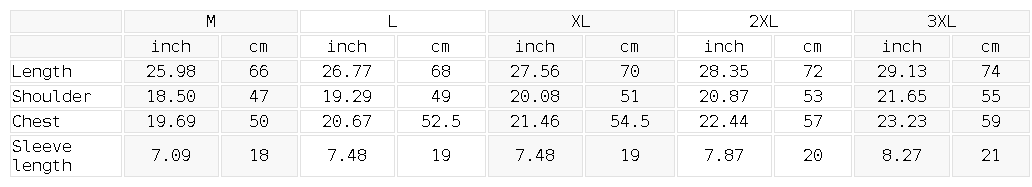 Size chart for the Women’s No Thanks Skeleton Lightweight Cotton T-Shirt - Black