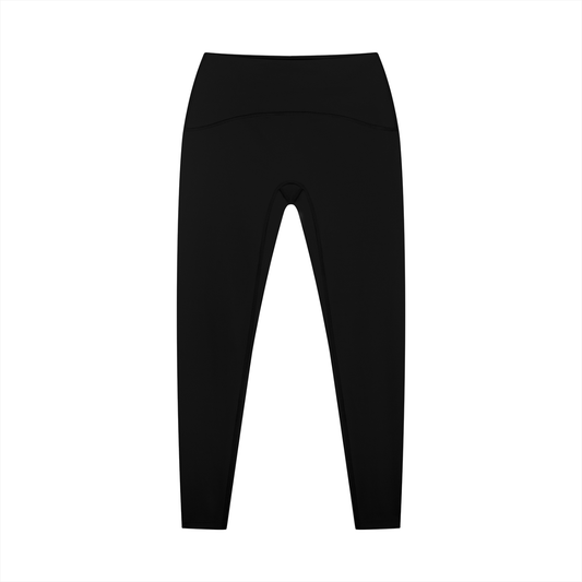 Women's Tapered Ankle Yoga Leggings in black