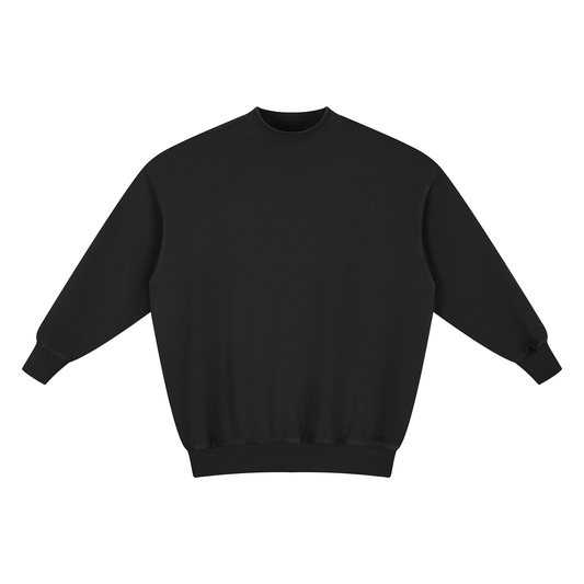 Women's Vintage Wash Pullover in black