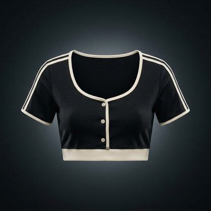 Women's Ringer Crop T-Shirt