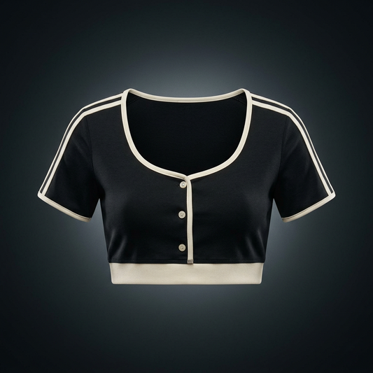Women's Ringer Crop T-Shirt