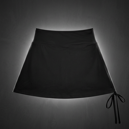 Women's Drawstring A-Line Yoga Skort