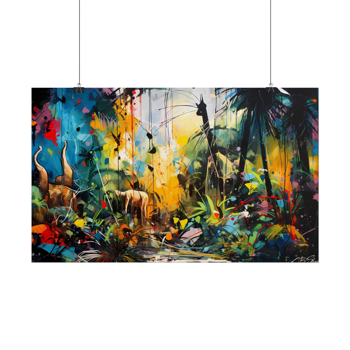A Fractured Eden, fine art poster, view 2
