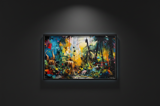 A Fractured Eden, fine art poster