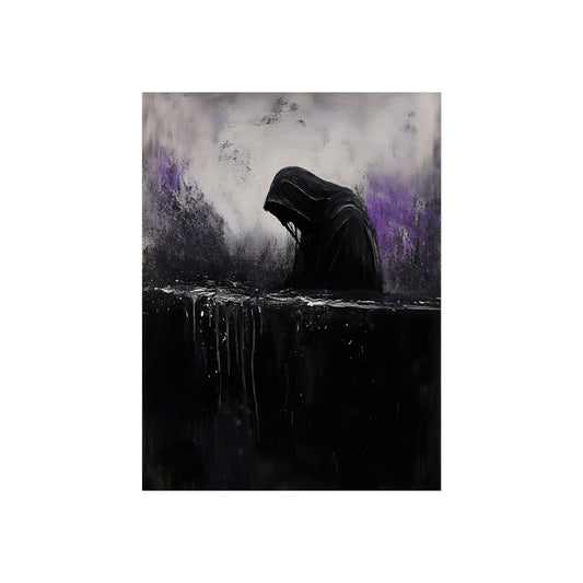 Among the Violet Marsh, art print, view 2