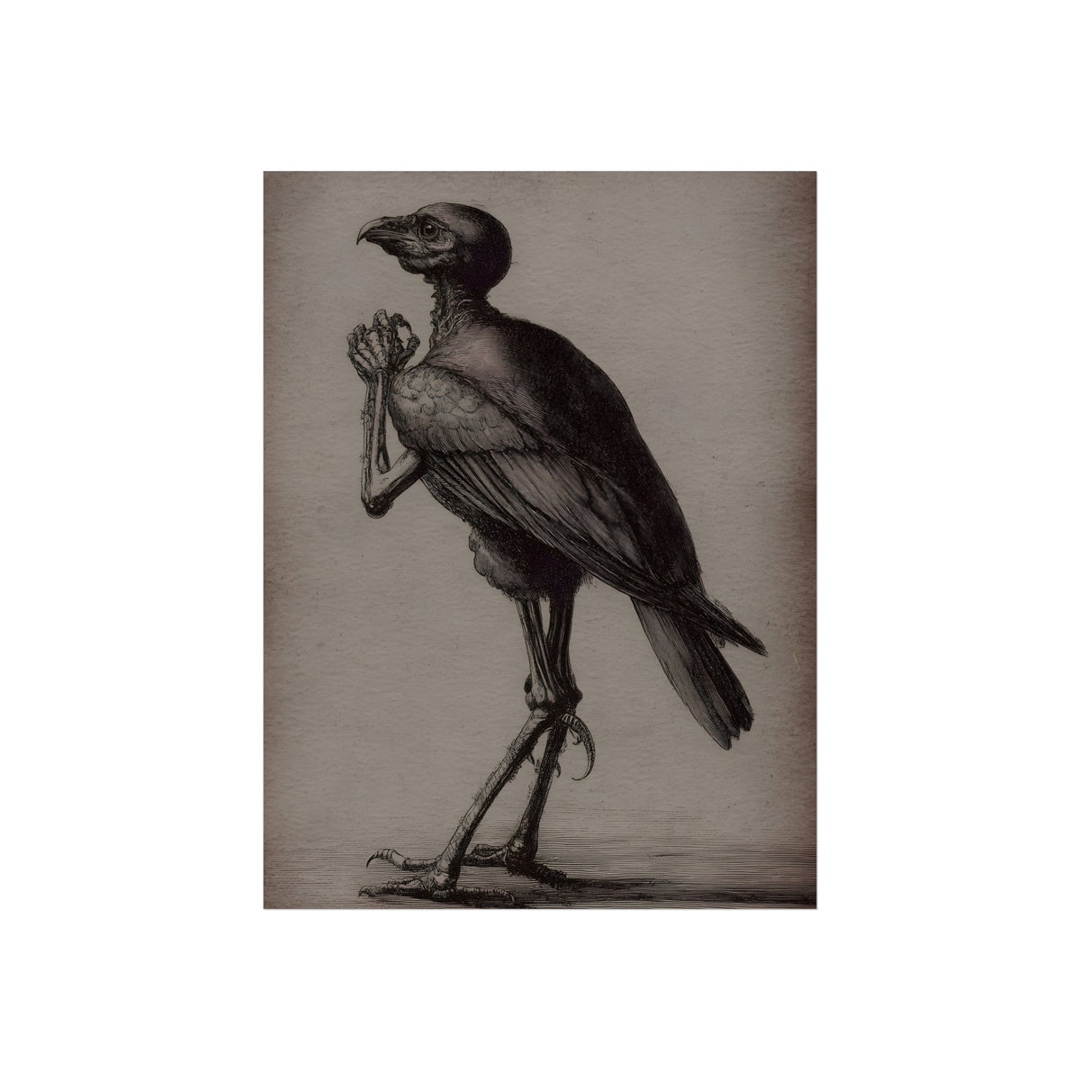 Anatomy of the Carrion Bird, art print, view 3