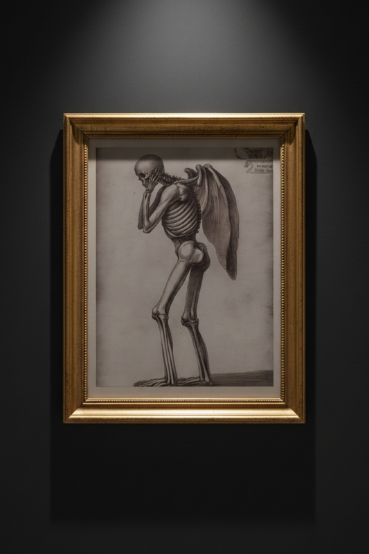 Anatomy of the Fallen Angel, art print