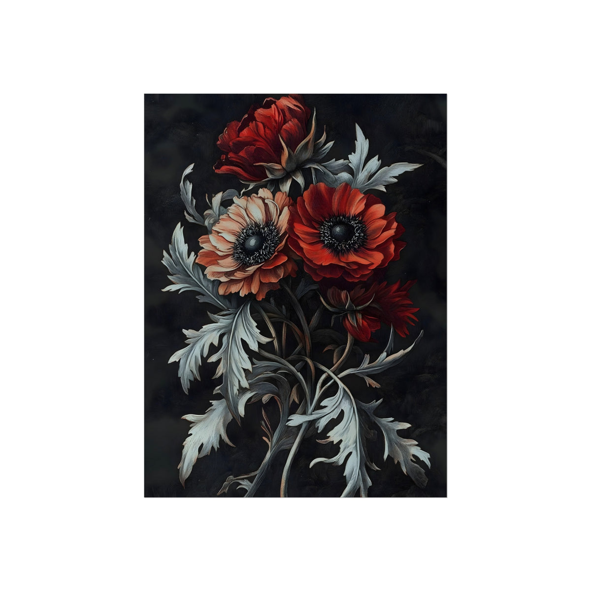 Anemones After Midnight, art print, view 4