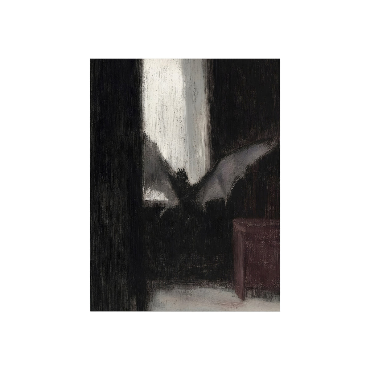 Bat at the Window, art print, view 3