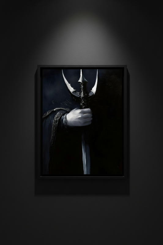 Bearer of the Silver Trident, art print