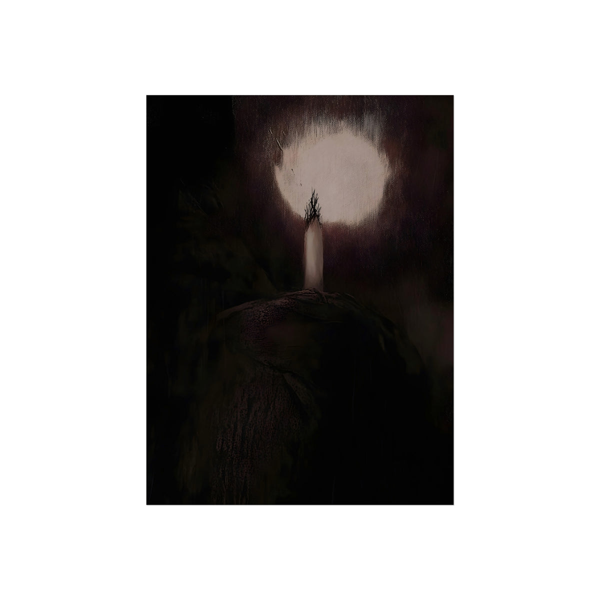 Beneath the Pale Orb, art print, view 3