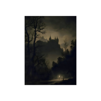 Castle Beyond the Fog, art print, view 2