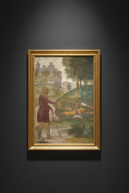 Cephalus and the Nymphs by Bernardino Luini — fine art reproduction product image