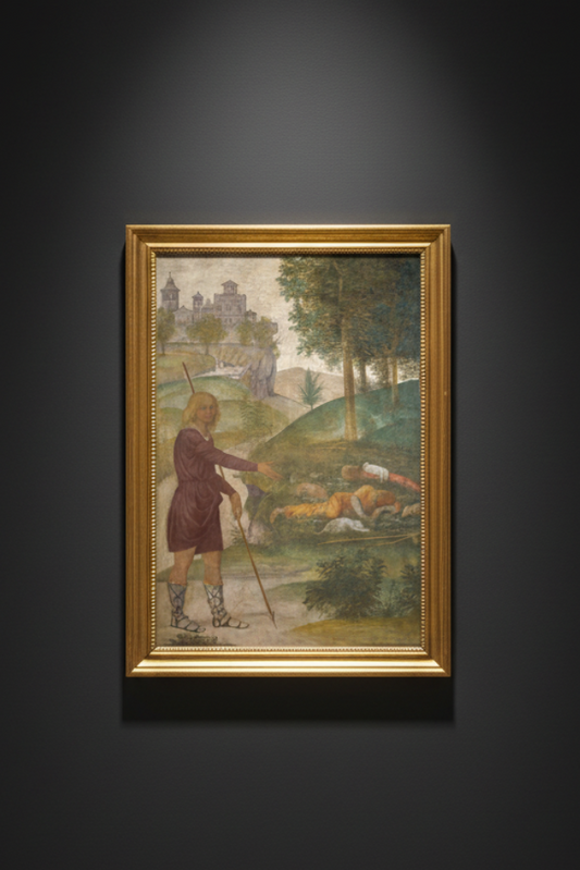 Cephalus and the Nymphs by Bernardino Luini — fine art reproduction product image