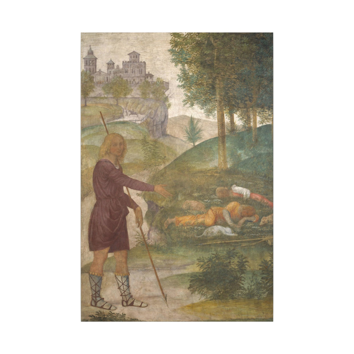 Cephalus and the Nymphs by Bernardino Luini — fine art reproduction product image