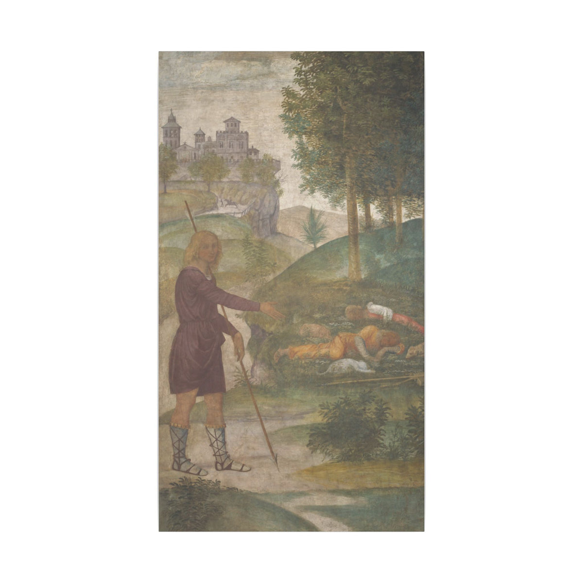 Cephalus and the Nymphs by Bernardino Luini — fine art reproduction product image