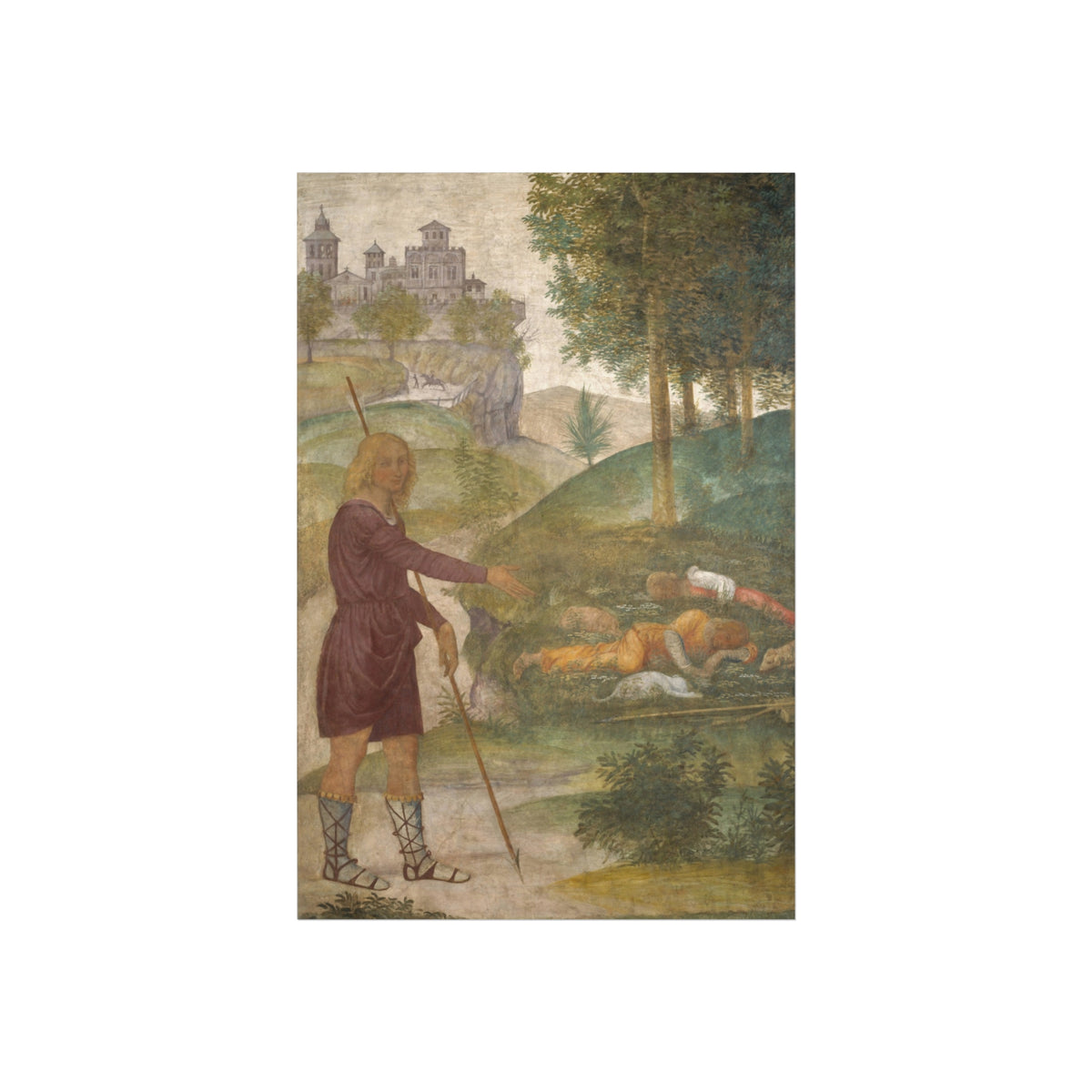 Cephalus and the Nymphs by Bernardino Luini — fine art reproduction product image