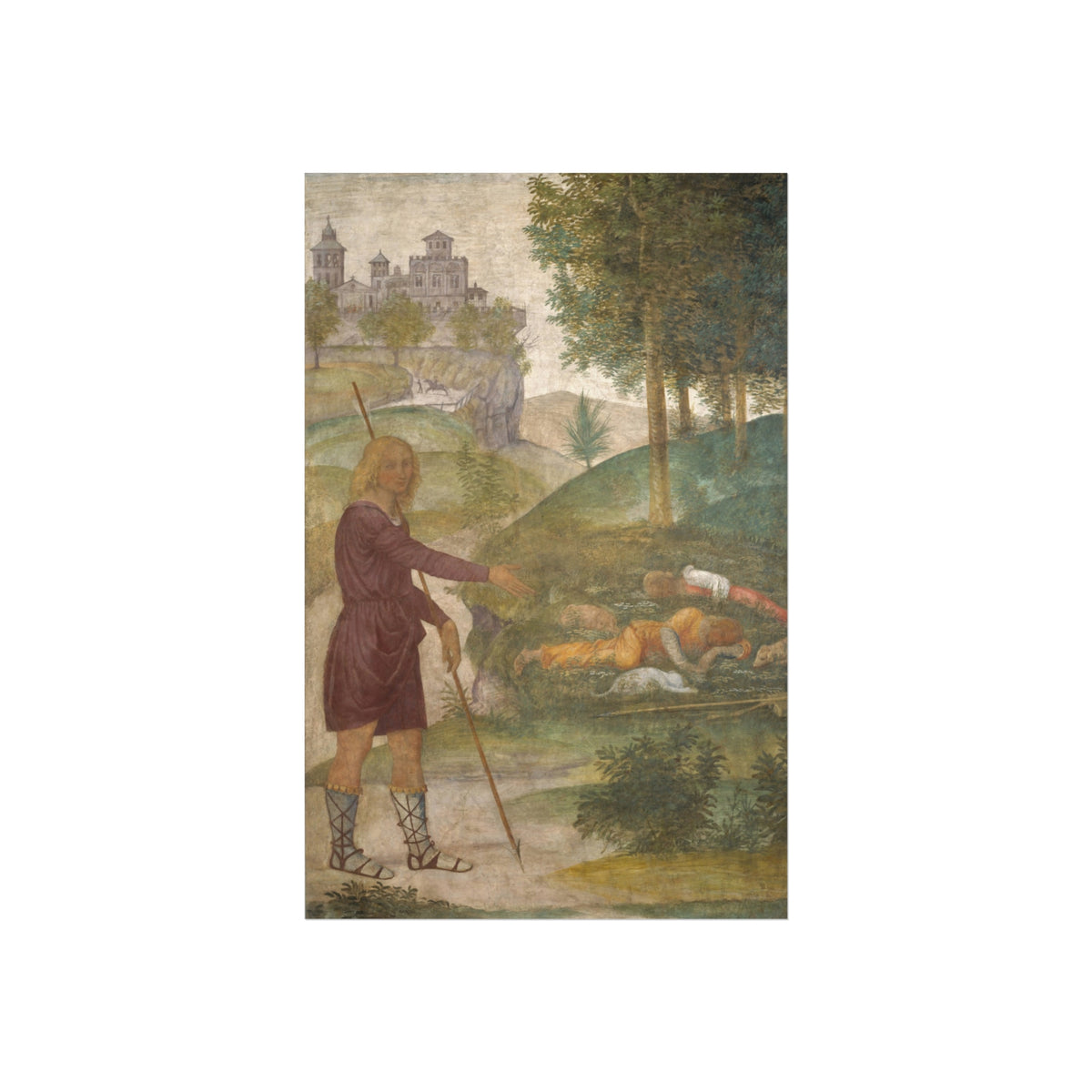 Cephalus and the Nymphs by Bernardino Luini — fine art reproduction product image