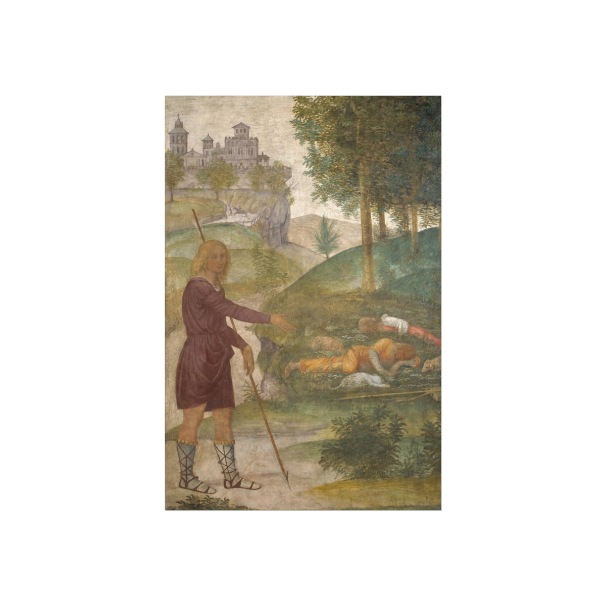 Cephalus and the Nymphs by Bernardino Luini — fine art reproduction product image