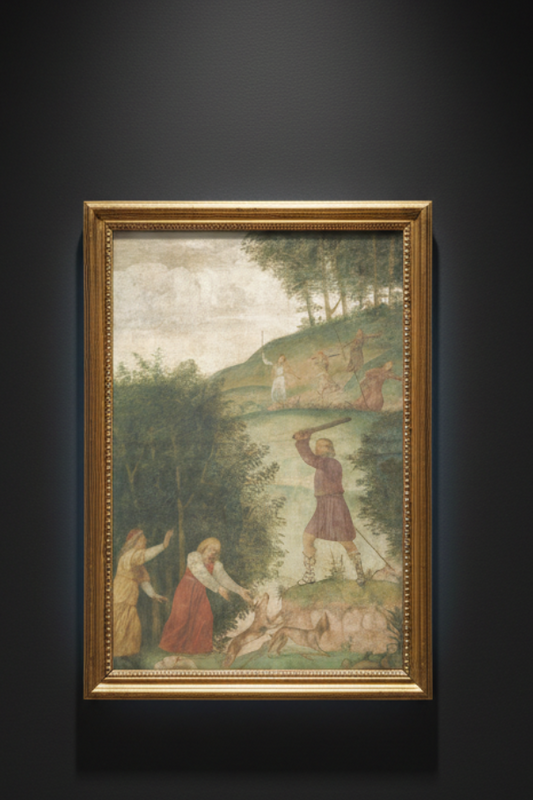 Cephalus Punished at the Hunt by Bernardino Luini — fine art reproduction product image