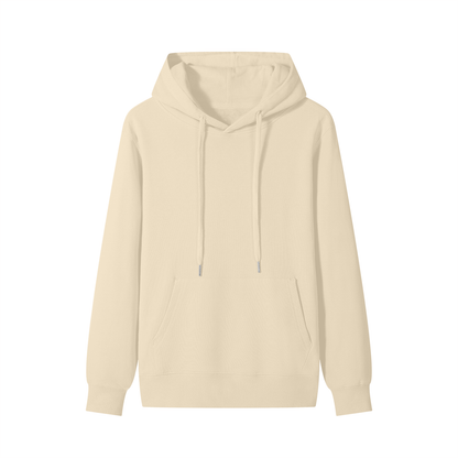 Classic Unisex Cotton Hoodie in apricot