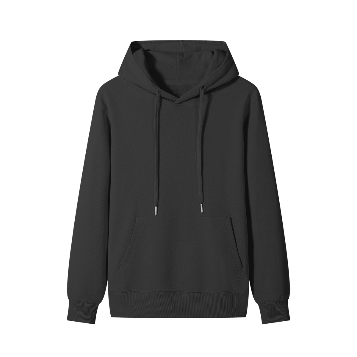 Classic Unisex Cotton Hoodie in classic black