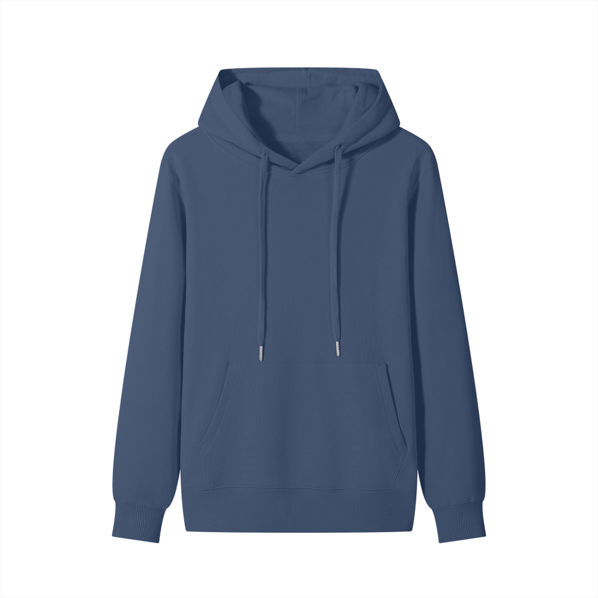 Classic Unisex Cotton Hoodie in ink blue